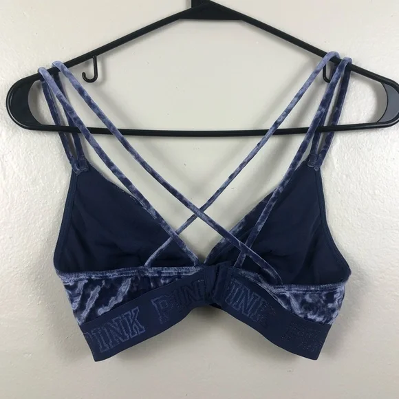 Victoria’s Secret Pink Crushed Velvet Bralette - Picture 4 of 6